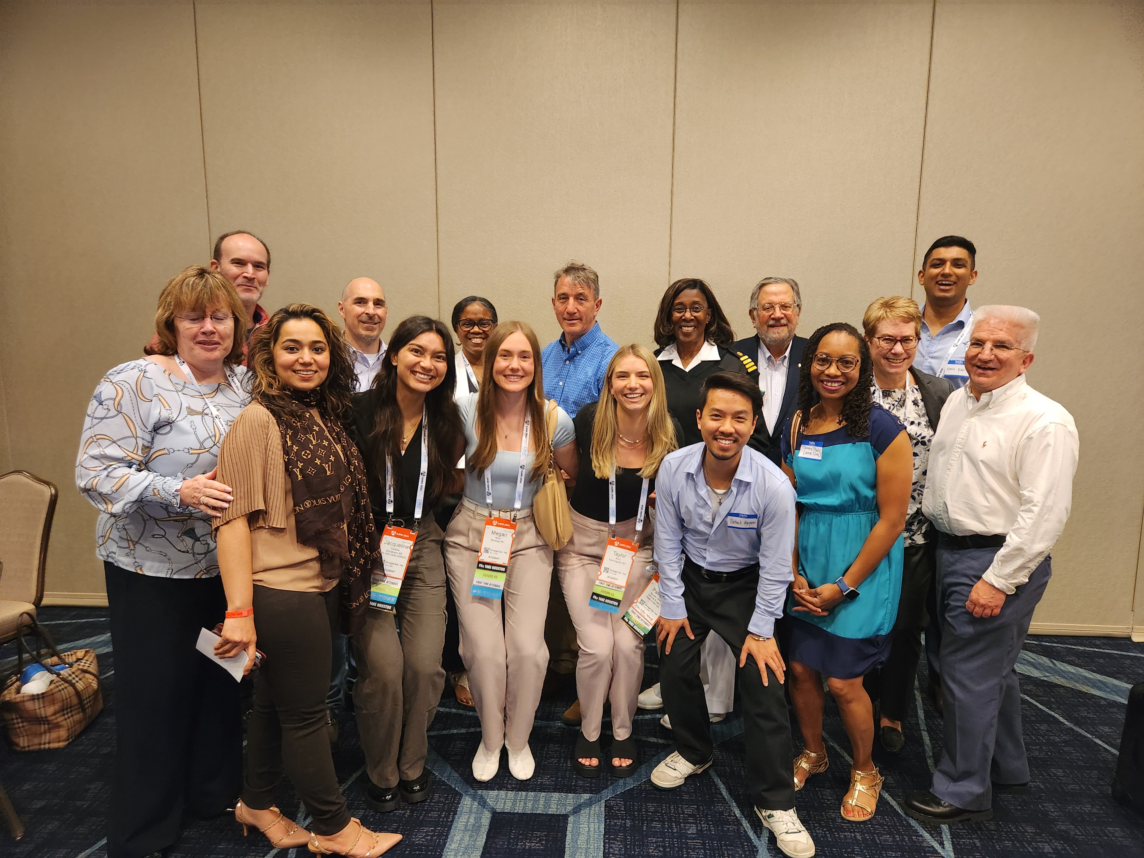 Alumni reception group photo