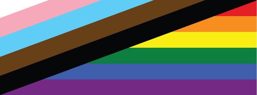 LGBTQ+ flag banner