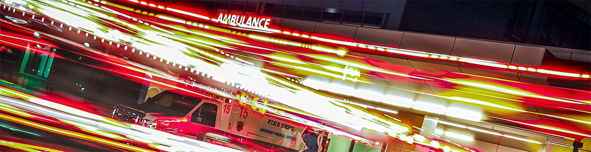 SBUH Ambulance Bays Long Exposure